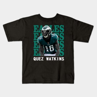 Philadelphia Eagles Quez Watkins 16 Kids T-Shirt